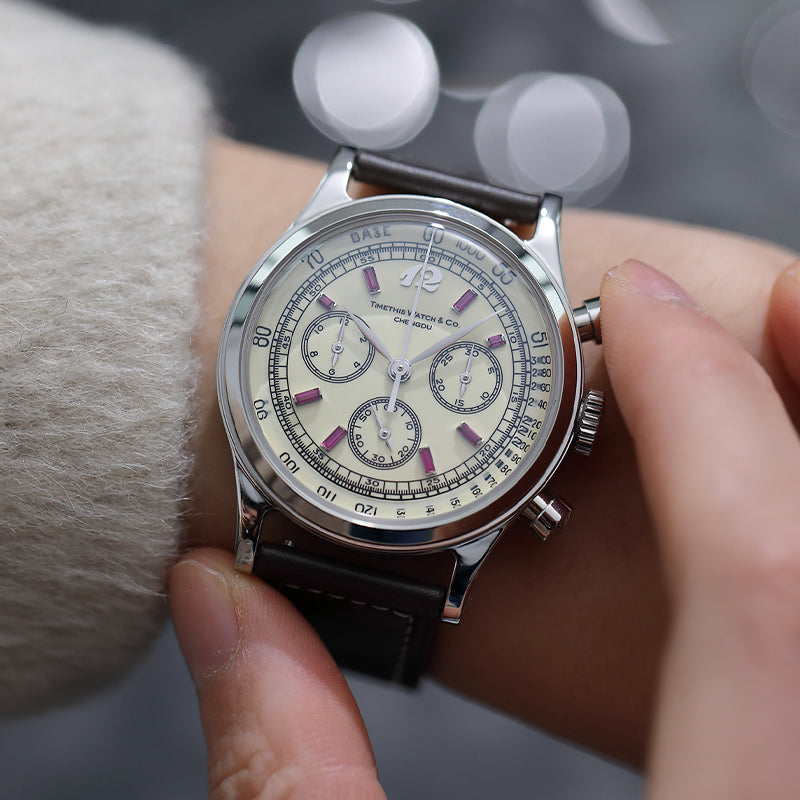 1960s Chronograph Jewel Watch