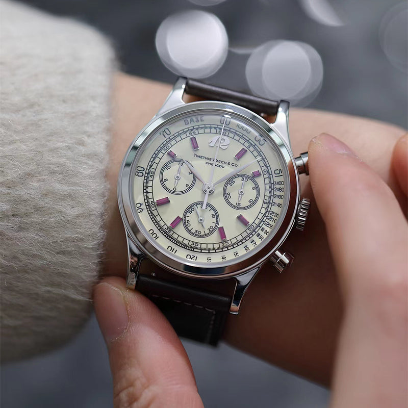 1960s Chronograph Jewel Watch