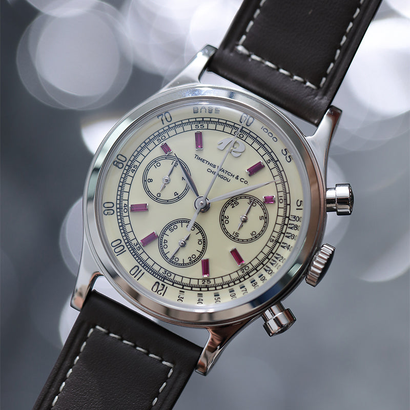 1960s Chronograph Jewel Watch