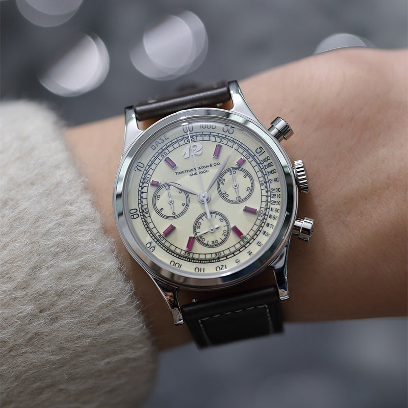 1960s Chronograph Jewel Watch