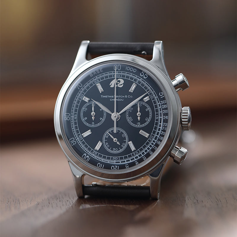 1960s Chronograph Jewel Watch