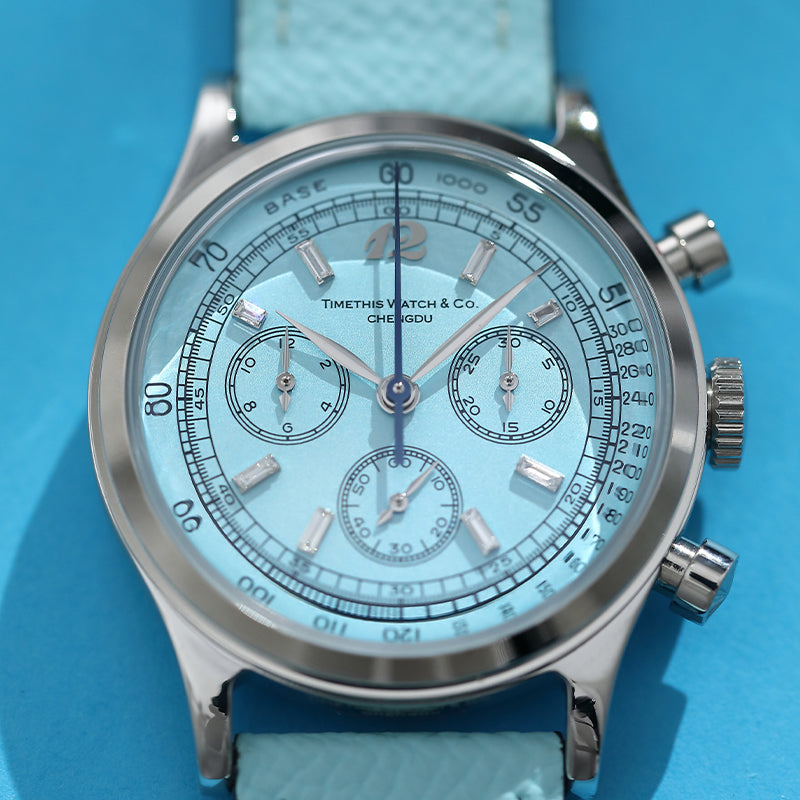 1960s Chronograph Jewel Watch